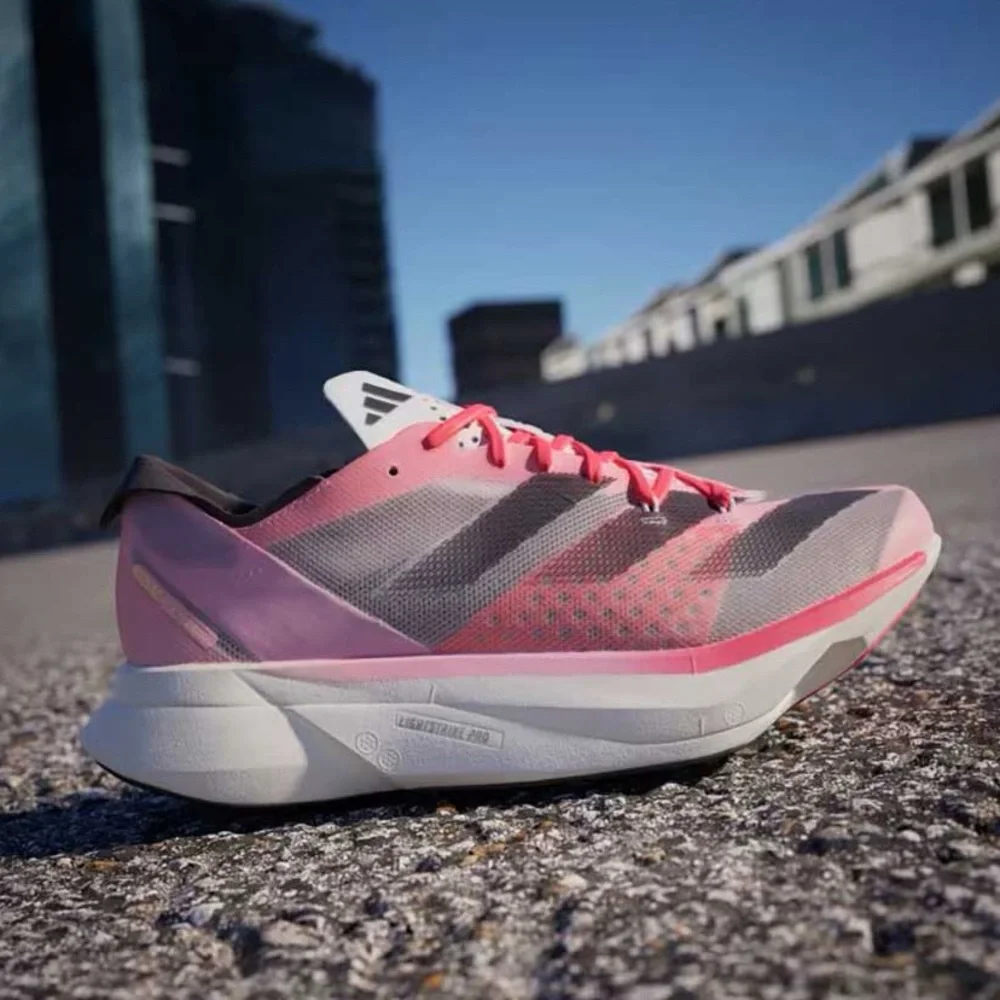 adidas Pink and Black Athletic Shoes - Picture 2 of 16